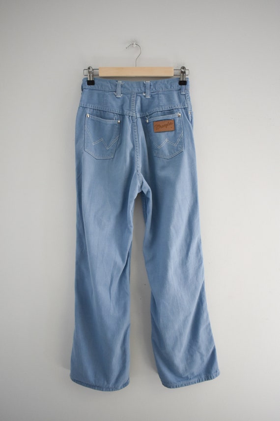 1970s Wrangler Light Blue Denim Jeans - image 3