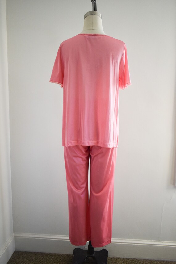 1980s Pink Pajama Set - image 5