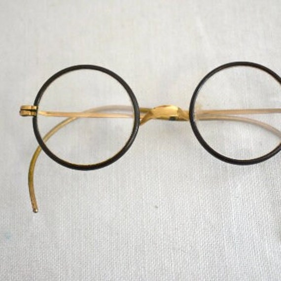 1900s/10s Windsor Round Celluloid Eyeglasses - Etsy 日本