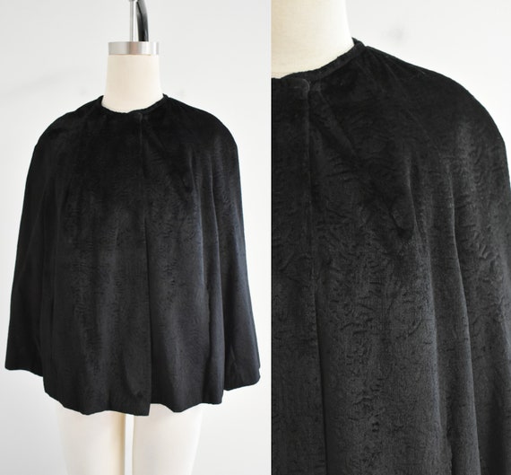 1960s Black Faux Fur Jacket - image 1
