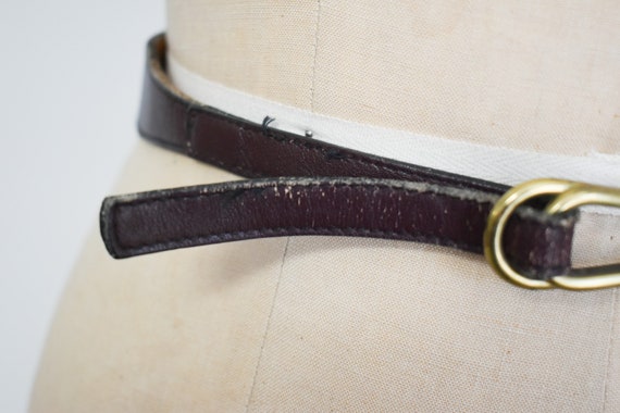 1970s/80s Etienne Aigner Leather Belt - image 3