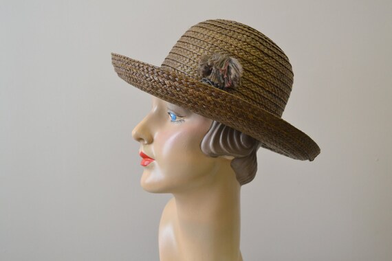 1960s Betmar Straw Hat