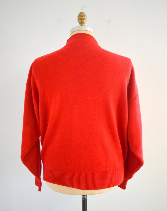 1980s Meister Red Men's Sweater - image 5