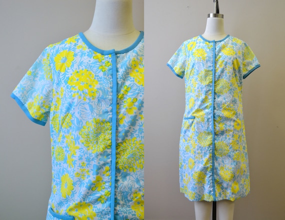 1960s Lilly Pulitzer Zip Front Dress