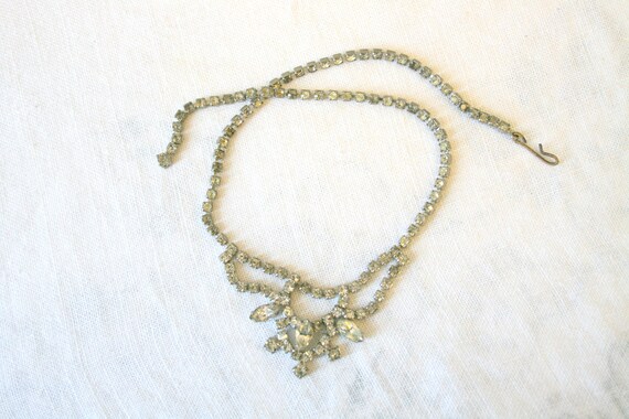 1960s Rhinestone Choker - image 2