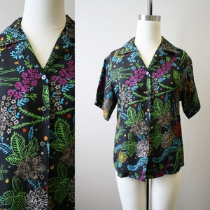 1980s Anne Klein Silk Blouse image 1