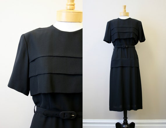 Horizontal pleated dress Clearance