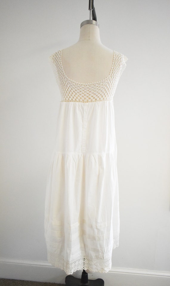 Victorian White Cotton Night Gown - image 7