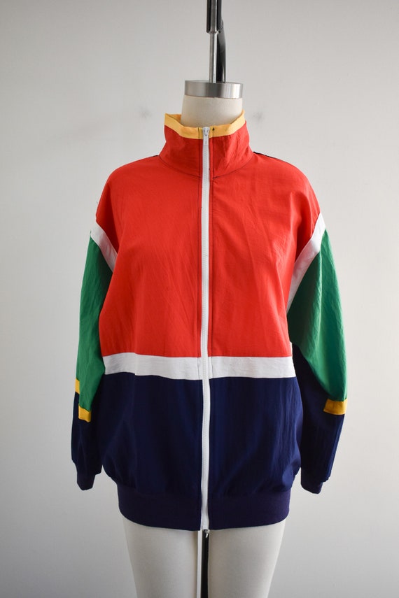 1990s Primary Colors Windbreaker Gem