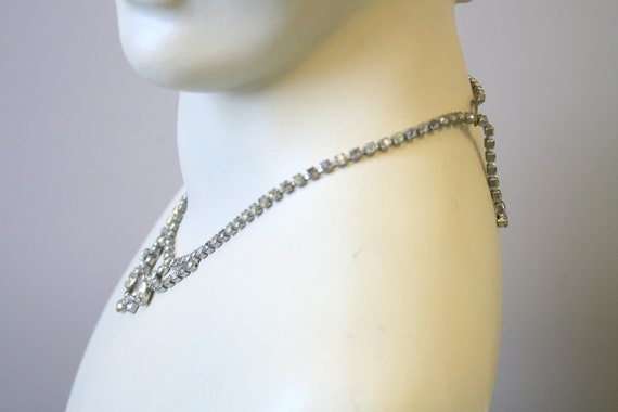 1960s Rhinestone Choker - image 4