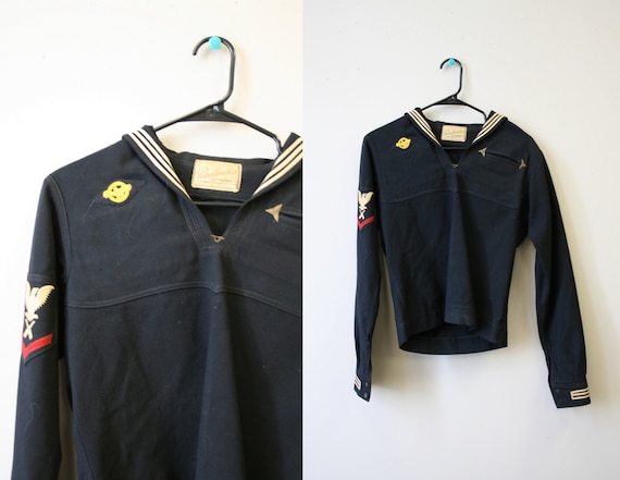 1940s Wool Sailor Shirt