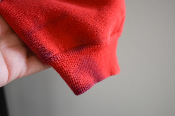 1970s Red "Miners" Sweatshirt - image 5