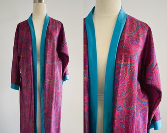 1980s Paisley Robe