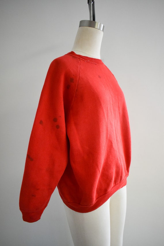 1970s Red "Miners" Sweatshirt - image 3