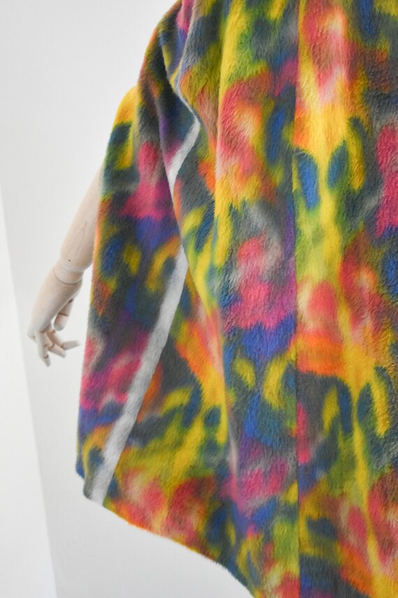 1960s Black Hooded Wool Cape main image 0