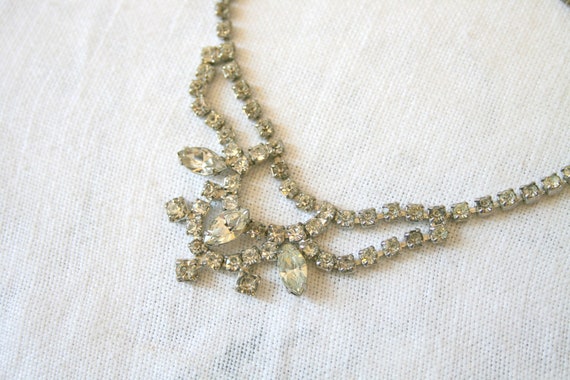 1960s Rhinestone Choker - image 5