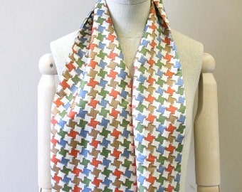 1970s Houndstooth Sash