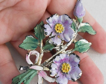 1940s/50s Flower Brooch