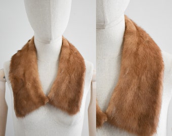 1950s/60s Brown Fur Collar