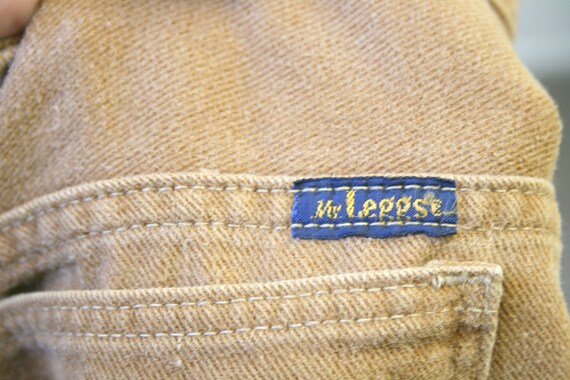 1970s Mr. Leggs Brown Cotton Denim Jeans - image 8