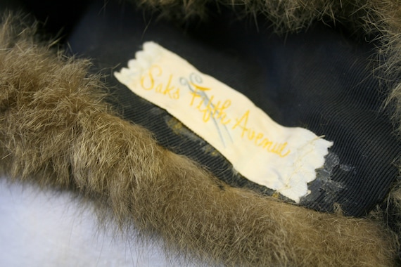 1960s Saks Fifth Avenue Fur Hat - image 4