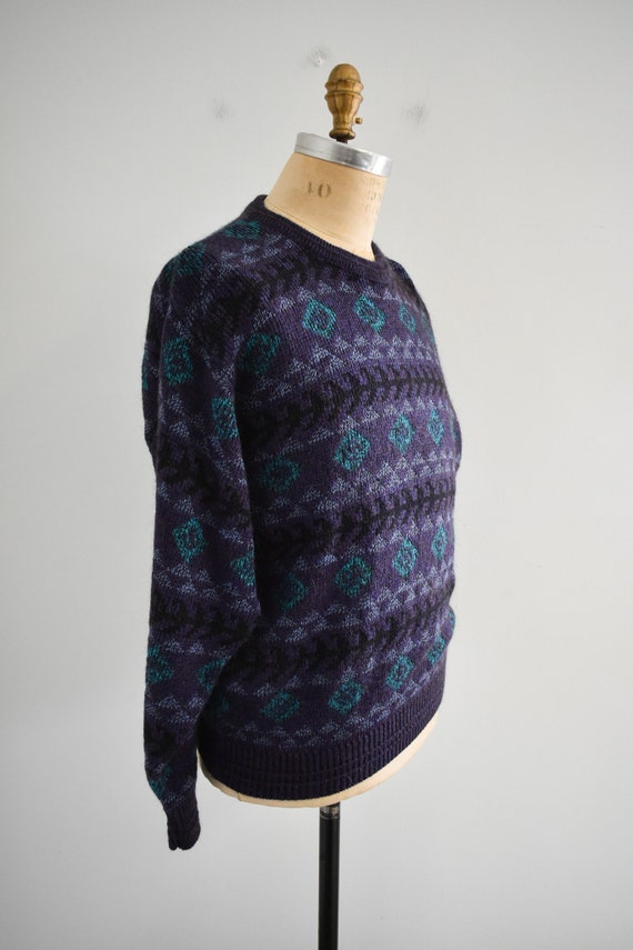 1980s Jantzen Geometric Sweater - image 4