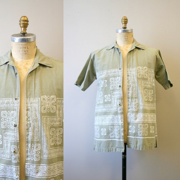 1980s Windfall Khaki Shirt