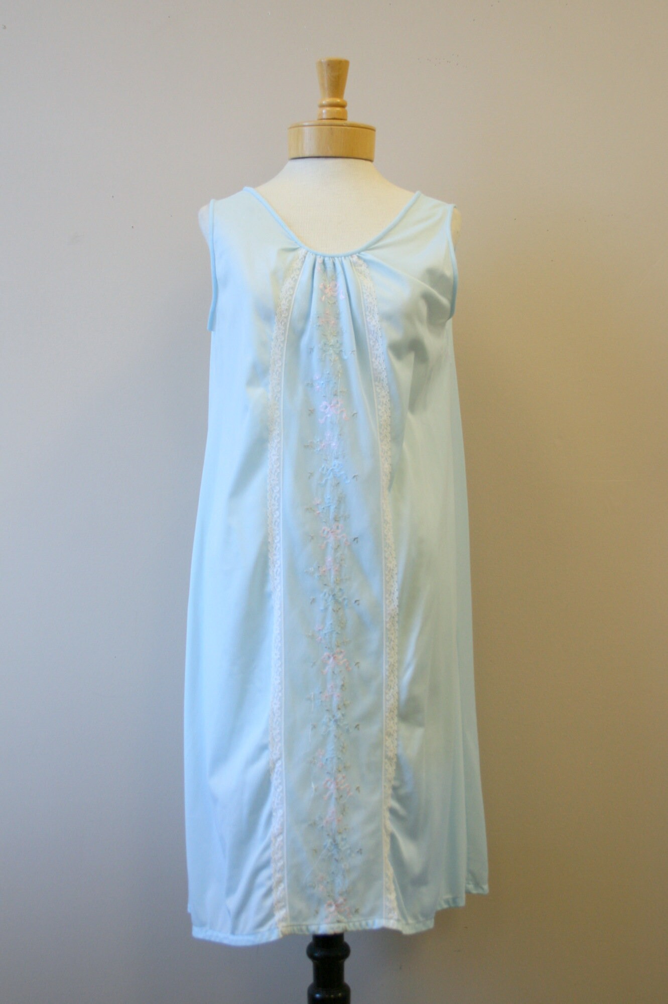 1960s Archdale Maid Blue Night Gown - Etsy