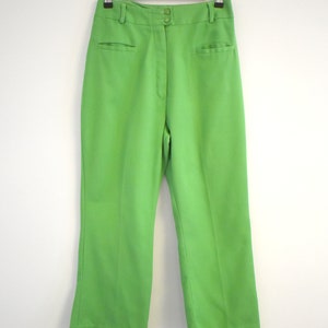 1970s Miss Holly Kelly Green Cropped Pants - Etsy