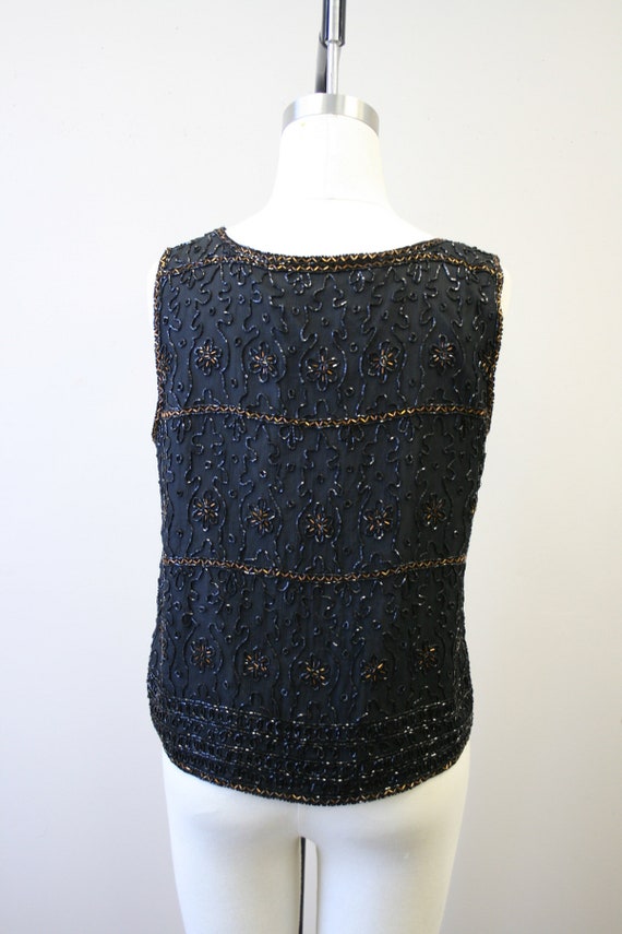 1990s Scala Beaded Tank and Jacket Set - image 9