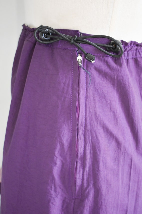 1990s/Y2K Funky Purple Maxi Skirt - image 7