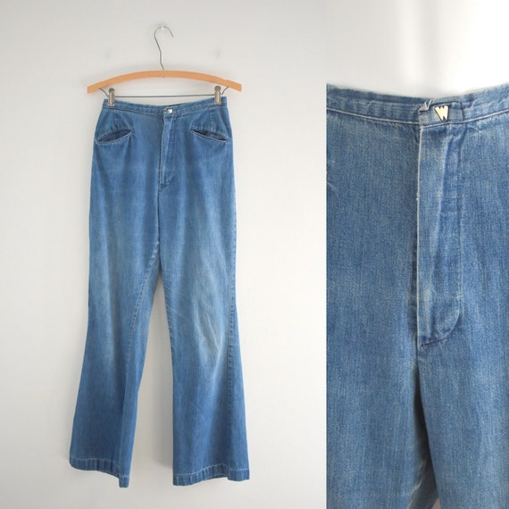 1970s Wrangler Blue Jeans