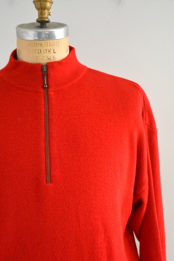 1980s Meister Red Men's Sweater - image 3