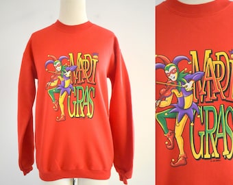 1990s Mardi Gras Sweatshirt