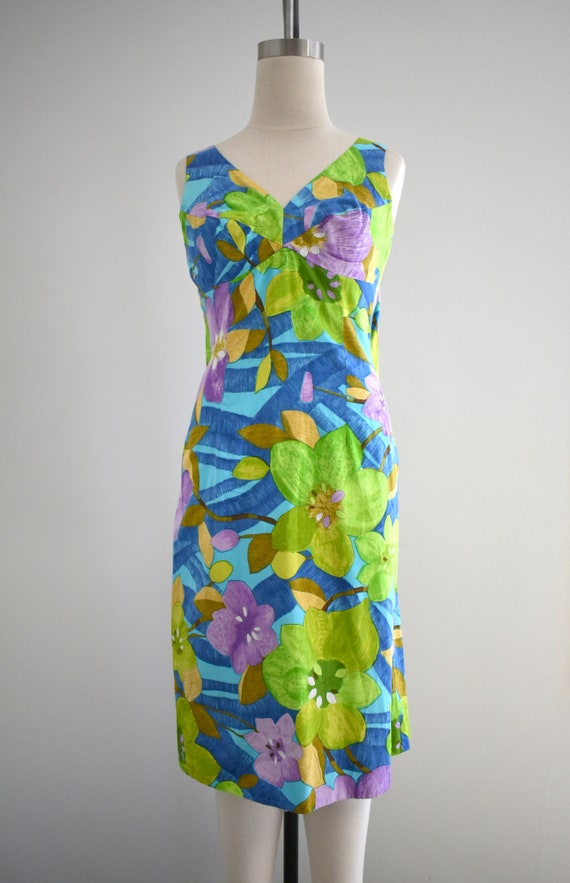 1960s Peggy Wood Hawaiian Dress - image 2