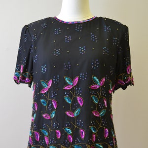 1980s Stenay Sequin Blouse image 2