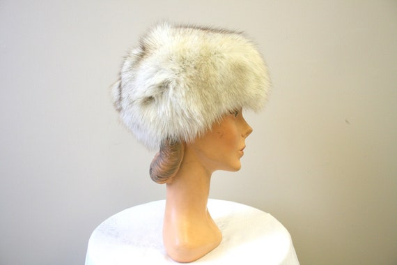 1960s Mottled Fur Hat