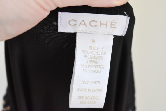 1990s/Y2K Cache Leopard Print Jersey Dress - image 9