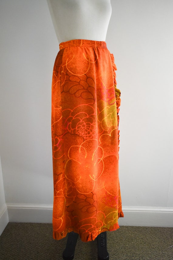 1970s Alice of California Maxi Skirt - image 5