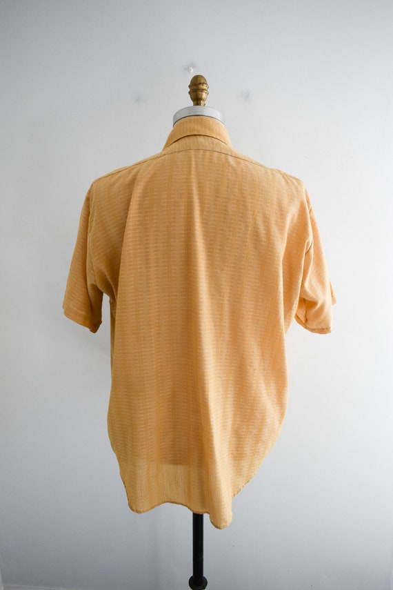 1970s Van Heusen Golden Yellow Shirt - image 5
