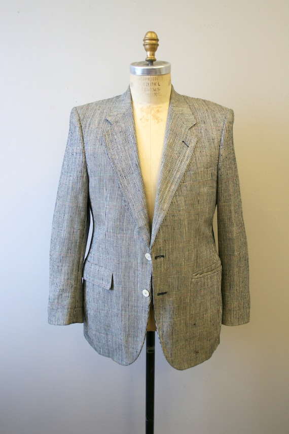 1950s Tweedy Silk Men's Sports Coat - image 2