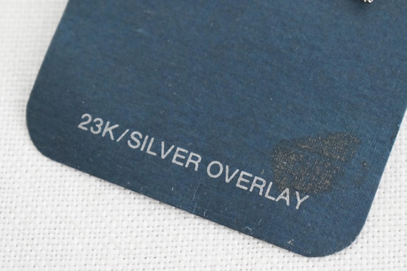 1990s Turtle Stud Pierced Earrings - image 4