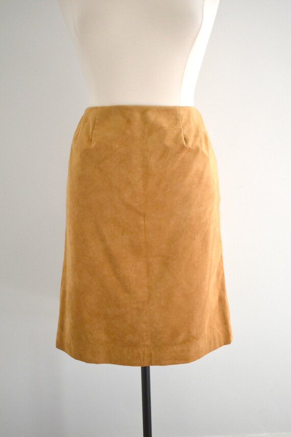 1980s Ultrasuede Jacket and Skirt Set - image 8