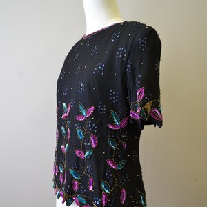 1980s Stenay Sequin Blouse image 4