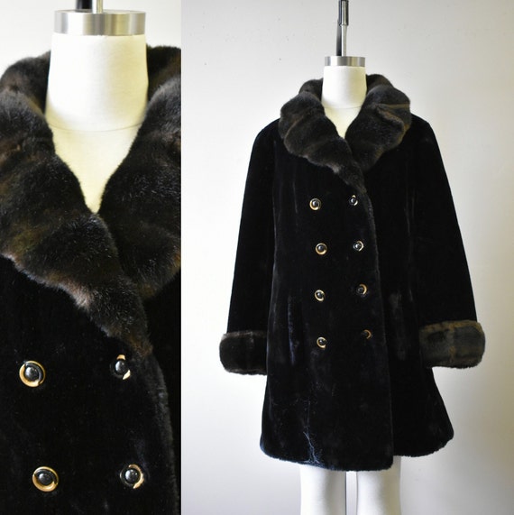 1970s Borgazia Faux Fur Coat