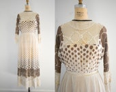 Edwardian Circle Printed Voile Dress