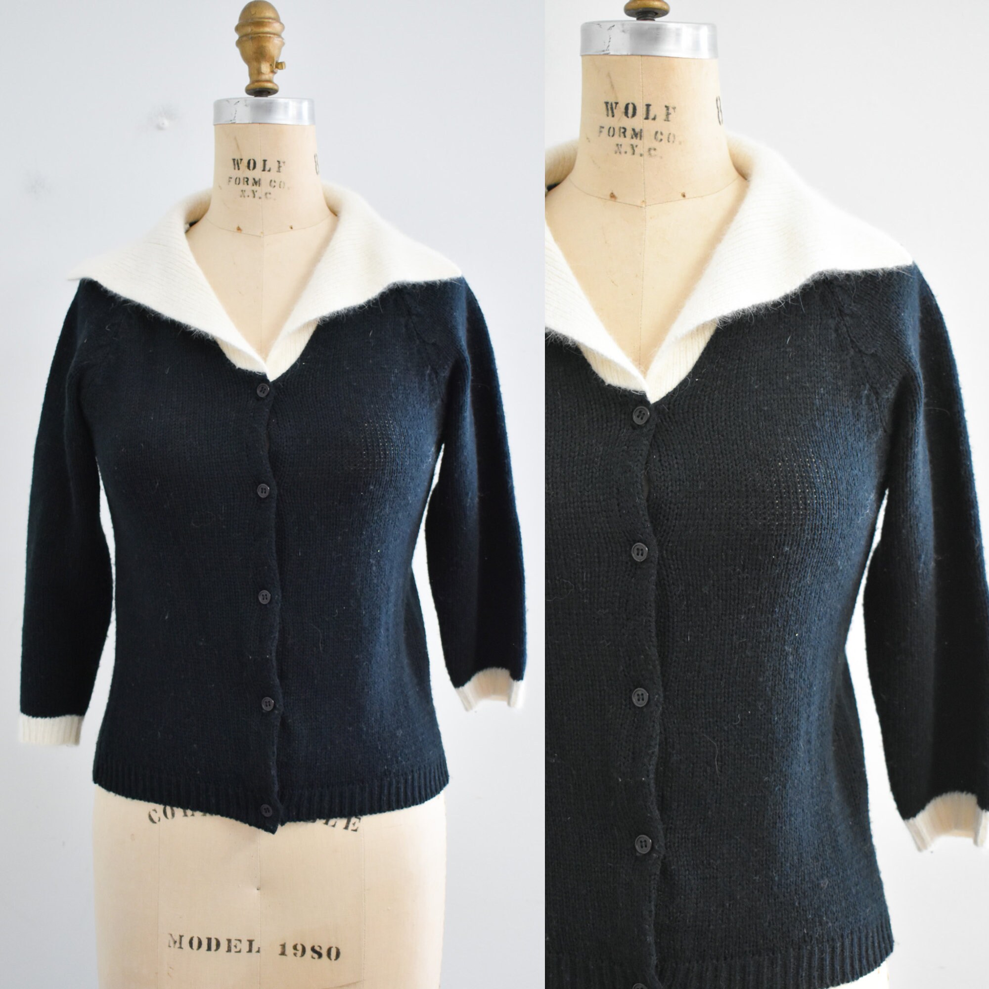 80s Cardigan - Etsy