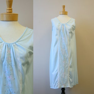 1960s Archdale Maid Blue Night Gown - Etsy