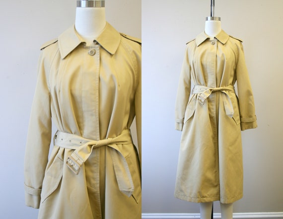 1970s Misty Harbor Khaki Trench Coat