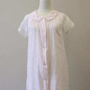 1960s Sleep Ease Pink Robe